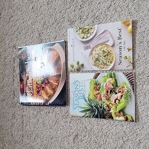 Pampered Chef Main Dishes Season's Best Cook Books